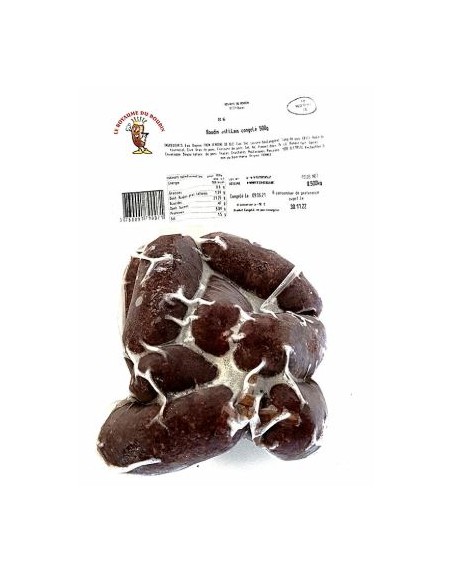 BOUDIN NOIR ANTILLAIS 500G