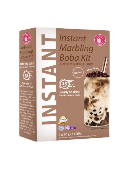 BUBBLE TEA INST CAFE O'S BUBBLE 4*60G