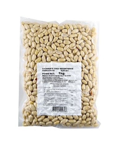 CACAHUETE CRUE DECORTIQUEE PSP 1KG*16/CT