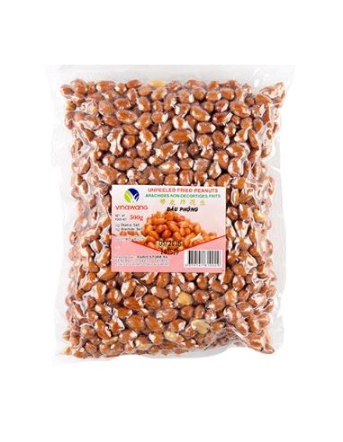 CACAHUETE CRU ROSE A/PEAU VINAWANG 500G*16/CT