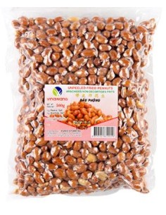 CACAHUETE CRU ROSE A/PEAU VINAWANG 500G*30/CT