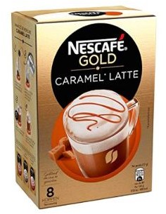 CAFE AU LAIT INST CARAMEL BISCUIT NESCAFE 384G