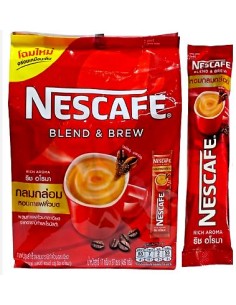 CAFE INST BLEND et BREW NESCAFE ROUGE  17,5G*27/SACHET