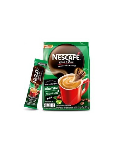 CAFE INST BLEND et BREW NESCAFE VERT 15,8G*27/SACHET