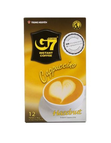 CAFE INST TRUNG NGUYEN CAPPUCINO MOCHA G7 18G*12/BOITE