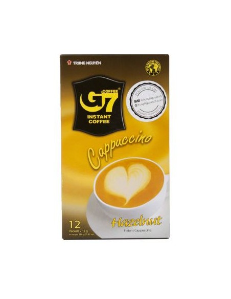 CAFE INST TRUNG NGUYEN CAPPUCINO MOCHA G7 18G*12/BOITE