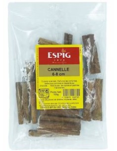 CANNELLE 6-8CM ESPIG 100G