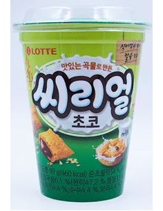 CEREALE AU CHOCOLAT CUP LOTTE 89G