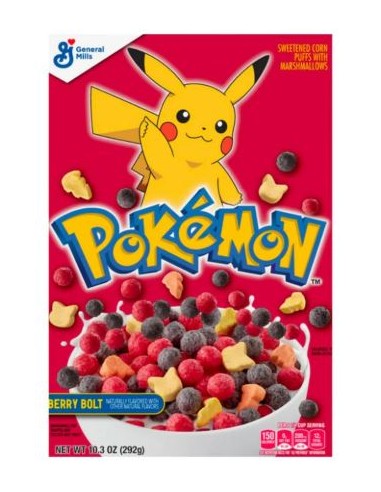 CEREALE POKEMON FRUIT ROUGE GM 292G*12/CT