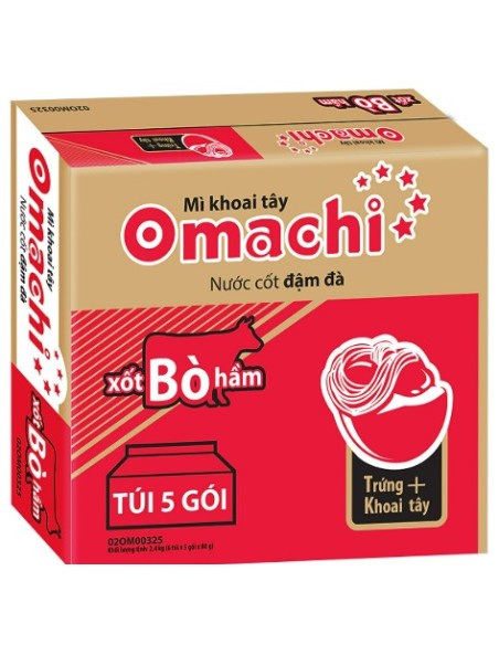 NOUILLE POMME DE TERRE BOEUF OMACHI 79G*30/CT