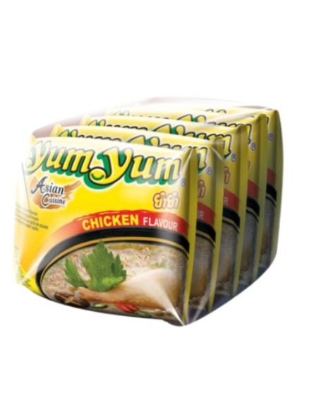 NOUILLE A.POULET YUM YUM 60G*5/PACK