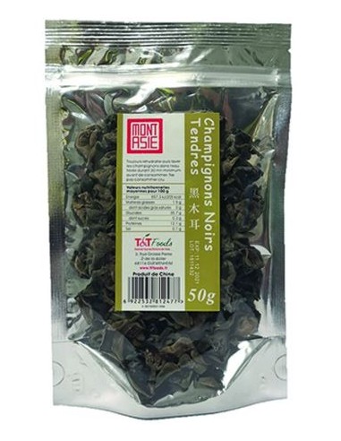 CHAMPIGNON NOIR ENTIER TENDRE MONT ASIE 50G*30/CT