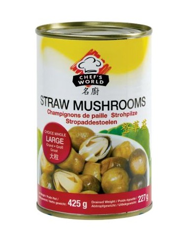 CHAMPIGNON PAILLE CHEF'SWORLD 425G*24/CT
