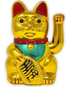CHAT LUCKY GOLD 17.5CM