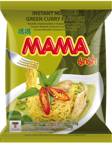 NOUILLE A.CREVETTE CURRY MAMA 55G