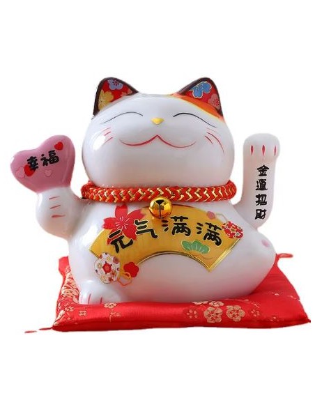 CHAT PLUTUS EN CERAMIQUE PETIT