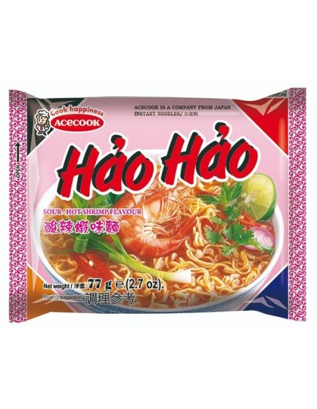 NOUILLE A.CREVETTE HAOHAO 77G