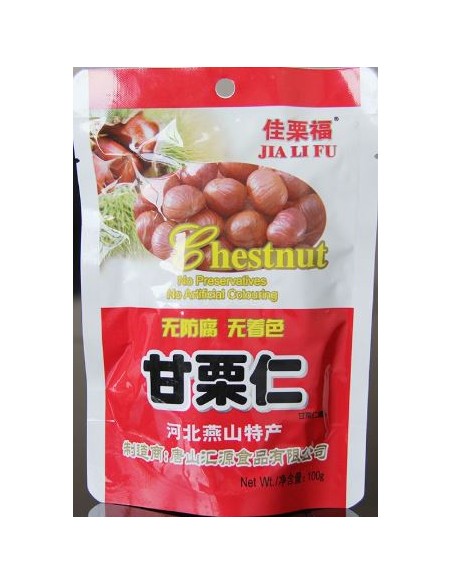 CHATAIGNE GRILLEE EPLUCHEE JIALIFU 100G