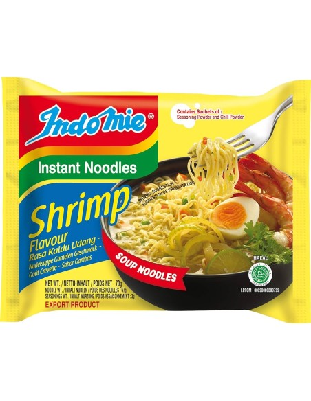 NOUILLE A.CREVETTE INDOMIE 70G