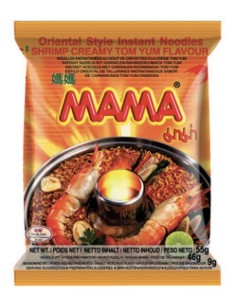 NOUILLE A.CREVETTE TOM YUM CREMEUX MAMA 55G