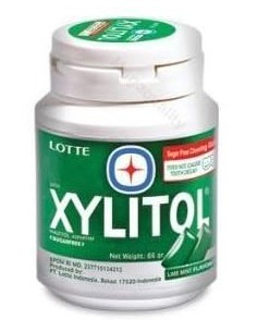 CHEWING GUM MENTHE XYLITOL LOTTE 58G