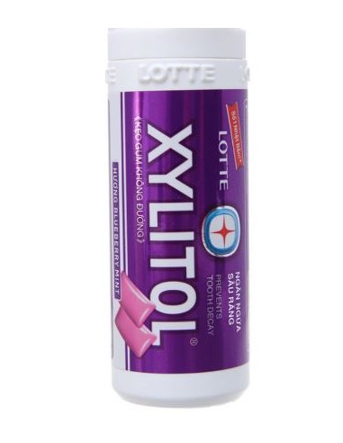 CHEWING GUM MYRTILLE BTS XYLITOL LOTTE 26,1G