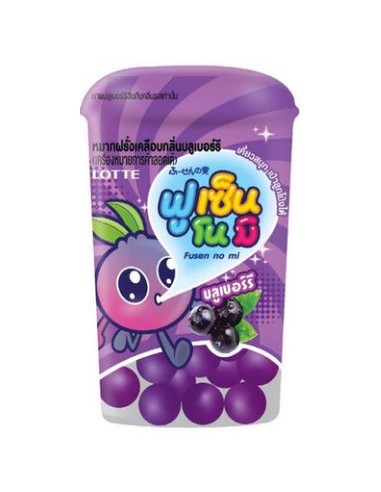 CHEWING GUM MYRTILLE STICK LOTTE 15G