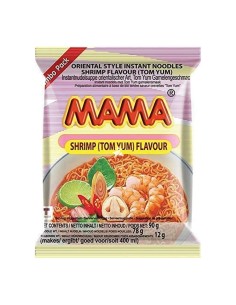 NOUILLE A.CREVETTE TOM YUM MAMA 90G
