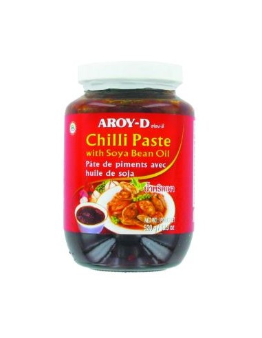 CHILLI PASTE PRIKPAO AROY-D 520G*24/CT