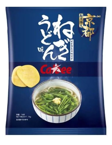 CHIPS SAVEUR UDON OIGNON VERT JP CALBEE 70G