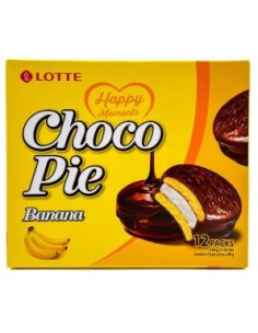 CHOCO PIE BANANE KOREA LOTTE 336G