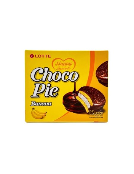 CHOCO PIE BANANE KOREA LOTTE 336G