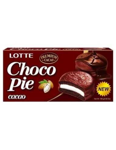 CHOCO PIE CACAO LOTTE 168G