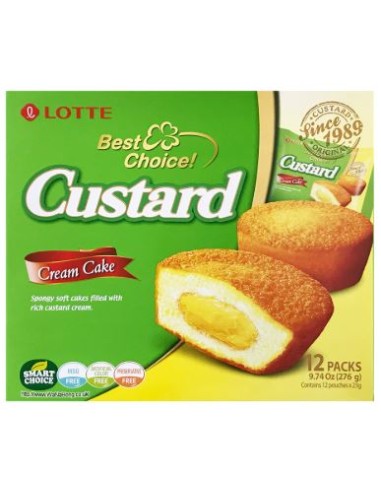 CHOCO PIE CUSTARD KOREA LOTTE 276G