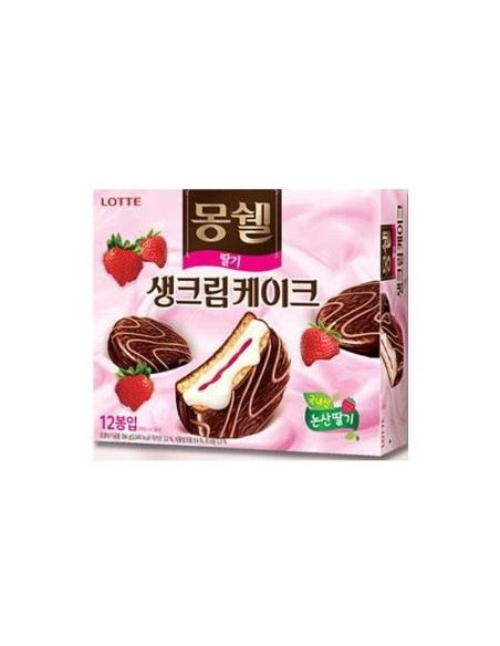 CHOCO PIE FRAISE LOTTE 336G