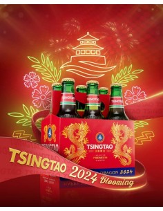 BIERE TSINGTAO D70 NOUVEL AN 355ML 4.7%*24/CT