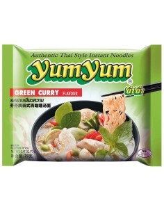 NOUILLE A.CURRY VERT YUM YUM 60G