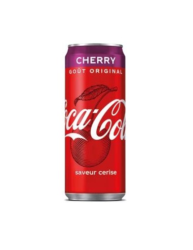 COCA COLA CERISE CANETTE 33CL*24/PACK