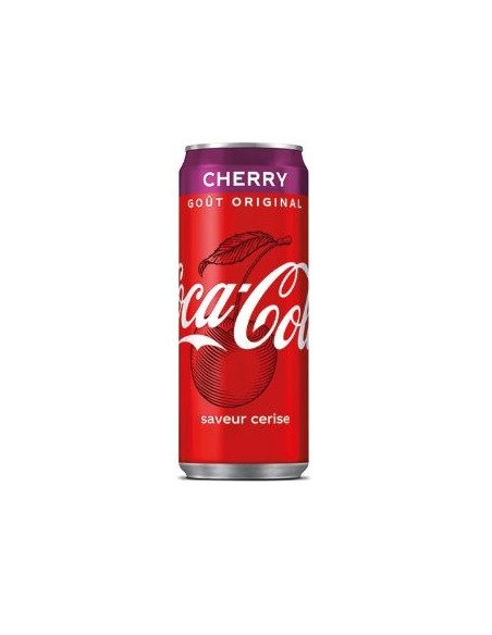 COCA COLA CERISE CANETTE 33CL*24/PACK