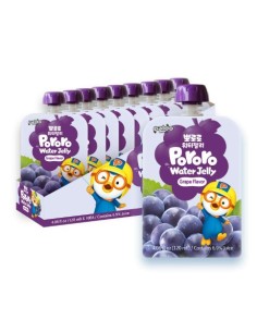 BOISSON GELEE RAISIN PORORO PALDO KOREA 120ML*40/CT