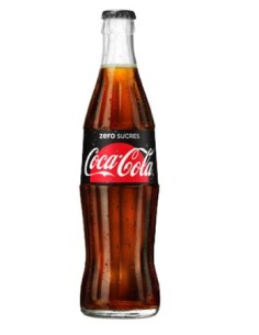 COCA COLA SANS SUCRE EN VERRE 25CL
