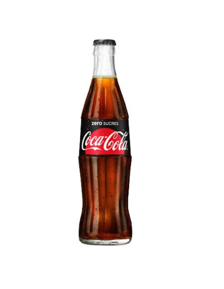 COCA COLA SANS SUCRE EN VERRE 25CL