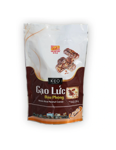 BONBON RIZ BRUN CACAHUETE TAN HUE VIEN