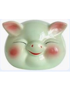COCHON PORTE BONHEUR CERAMIQUE 1P