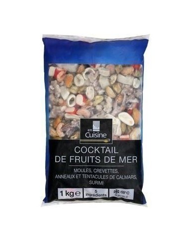 COCKTAIL FRUIT DE MER 1KG*10/CT