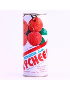 BOISSON LITCHI TAIWAN COQ 250ML*24/CT