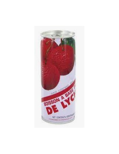 BOISSON LITCHI TAIWAN COQ 250ML*24/CT