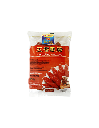 SAUCISSE CHINOISE WU XIANG ORIENTAL 500G