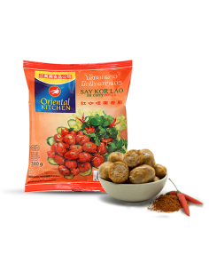 SAUCISSE LAO CURRY ROUGE ORIENTAL 380G