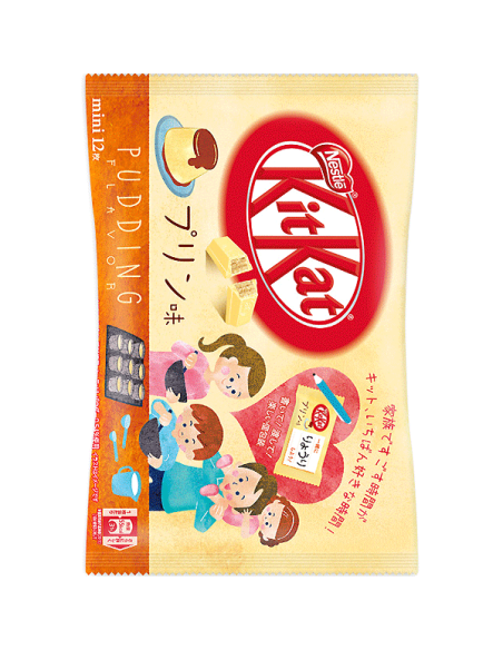 KITKAT JAPON PUDDING 118.8G*12/CT